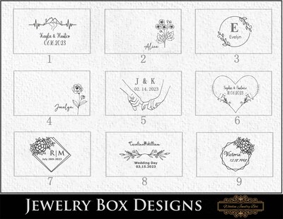 Personalized Wooden Jewelry Box, Women Travel Jewelry Box, Custom Engraved Jewelry Box, Wedding Jewelry Box, Bridal Gift Jewelry Box - image5